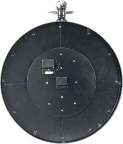 Clayre & Eef Wandklok 60x80 Cm Zwart Zilverkleurig MDF Ijzer Rond Muurklok Hangklok Keukenklok 8 Clayre & Eef Wandklok 60x80 Cm Zwart Zilverkleurig MDF Ijzer Rond Muurklok Hangklok Keukenklok -Clayre & Eef 1026x1200 2