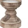 Clayre & Eef Kandelaar Ø 14x16 Cm Bruin Hout Kaarsenstandaard 1 Clayre & Eef Kandelaar Ø 14x16 Cm Bruin Hout Kaarsenstandaard -Clayre & Eef 1033x1200