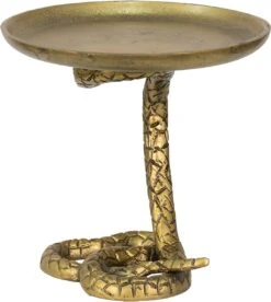 Clayre & Eef Decoratie Schaal Slang Ø 21x24 Cm Goudkleurig Aluminium Fruitschaal Decoratieve Accessoires Woonaccessoires 7 Clayre & Eef Decoratie Schaal Slang Ø 21x24 Cm Goudkleurig Aluminium Fruitschaal Decoratieve Accessoires Woonaccessoires -Clayre & Eef 1075x1200