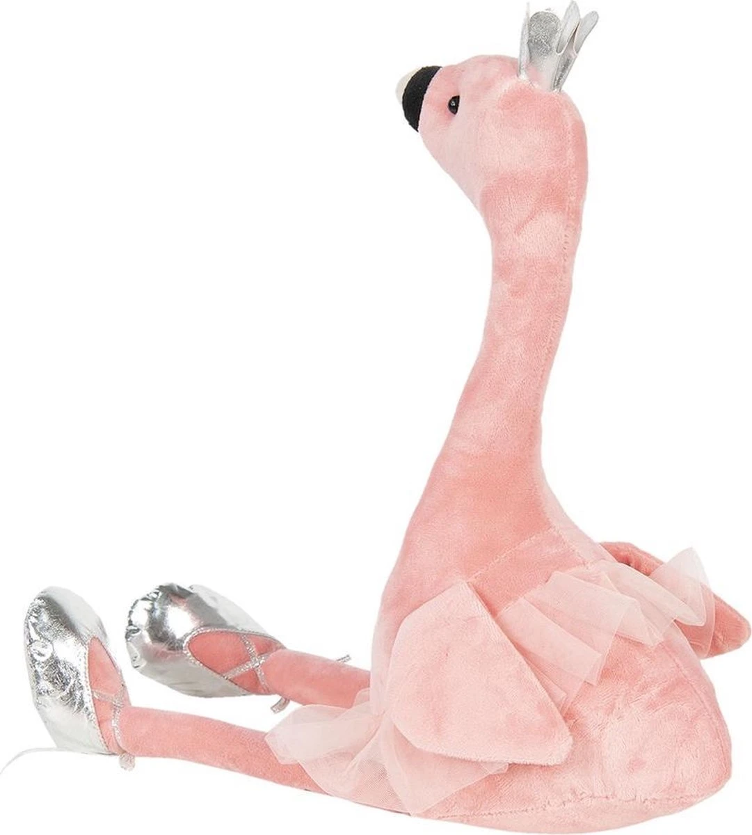 Clayre & Eef Deurstopper Flamingo 33x19x25 Cm Roze Polyester Deurklem Deurwig 4 Clayre & Eef Deurstopper Flamingo 33x19x25 Cm Roze Polyester Deurklem Deurwig - Afbeelding 2