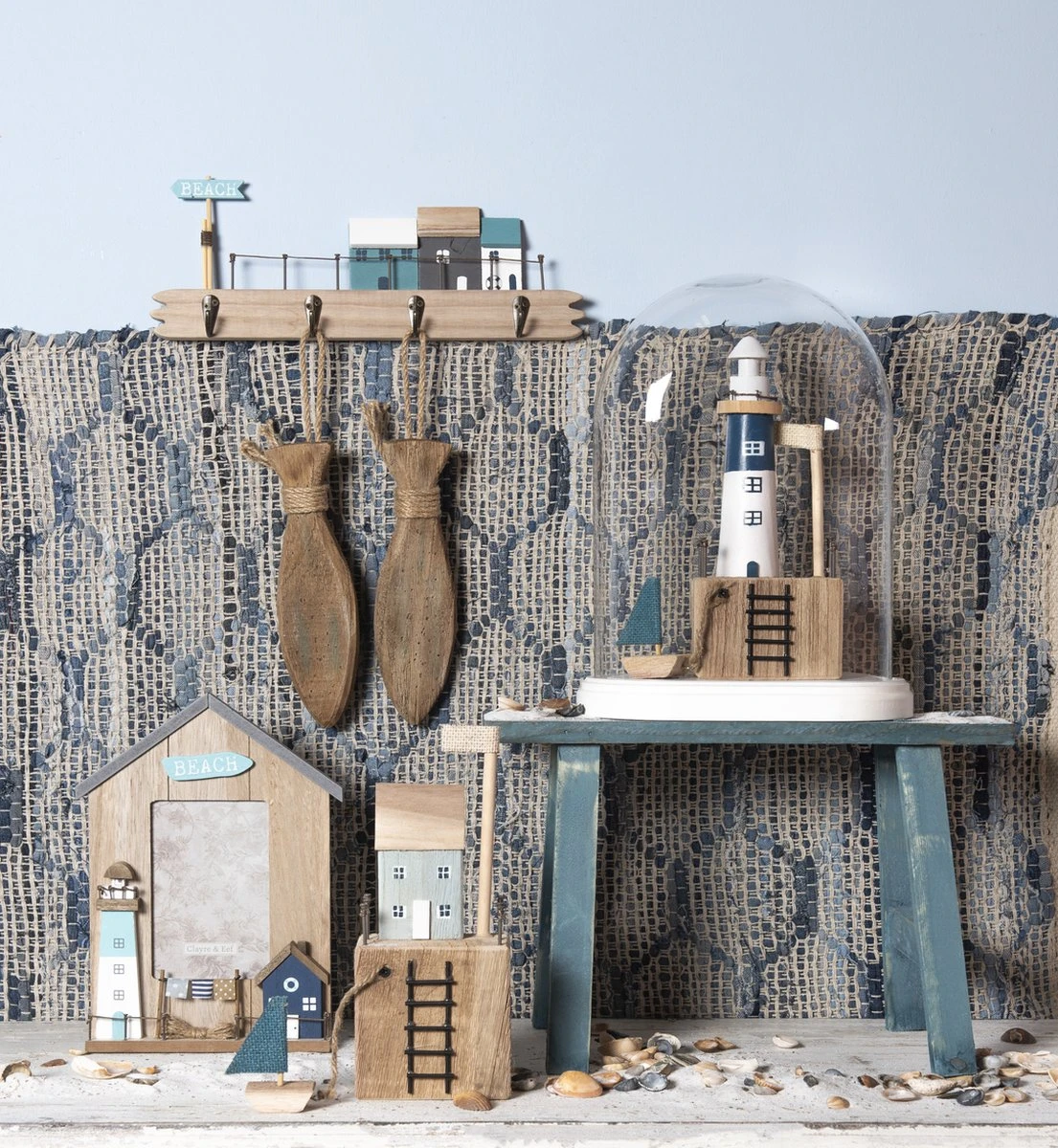 Clayre & Eef Decoratie Vuurtoren 11x7x27 Cm Bruin Hout Rechthoek Decoratief Figuur Decoratieve Accessoires Woonaccessoires 6 Clayre & Eef Decoratie Vuurtoren 11x7x27 Cm Bruin Hout Rechthoek Decoratief Figuur Decoratieve Accessoires Woonaccessoires - Afbeelding 4