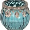 Clayre & Eef Theelichthouder Ø 6x5 Cm Blauw Glas Metaal Rond Waxinelichthouder Windlichthouder 1 Clayre & Eef Theelichthouder Ø 6x5 Cm Blauw Glas Metaal Rond Waxinelichthouder Windlichthouder -Clayre & Eef 1116x1200