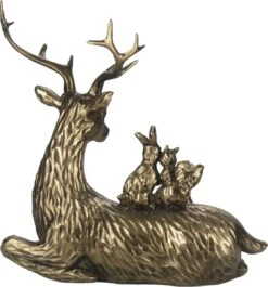 Clayre & Eef Beeld Hert 17 Cm Goudkleurig Kunststof Woonaccessoires Beeld Decoratie Decoratieve Accessoires 8 Clayre & Eef Beeld Hert 17 Cm Goudkleurig Kunststof Woonaccessoires Beeld Decoratie Decoratieve Accessoires -Clayre & Eef 1117x1200