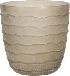 Clayre & Eef Theelichthouder Ø 13x13 Cm Beige Glas Rond Waxinelichthouder Windlichthouder 7 Clayre & Eef Theelichthouder Ø 13x13 Cm Beige Glas Rond Waxinelichthouder Windlichthouder -Clayre & Eef 1119x1200 3