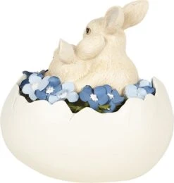 Clayre & Eef Beeld Konijn 14x10x14 Cm Wit Kunststof Ovaal Woonaccessoires Pasen Paashaas 8 Clayre & Eef Beeld Konijn 14x10x14 Cm Wit Kunststof Ovaal Woonaccessoires Pasen Paashaas -Clayre & Eef 1138x1200 1