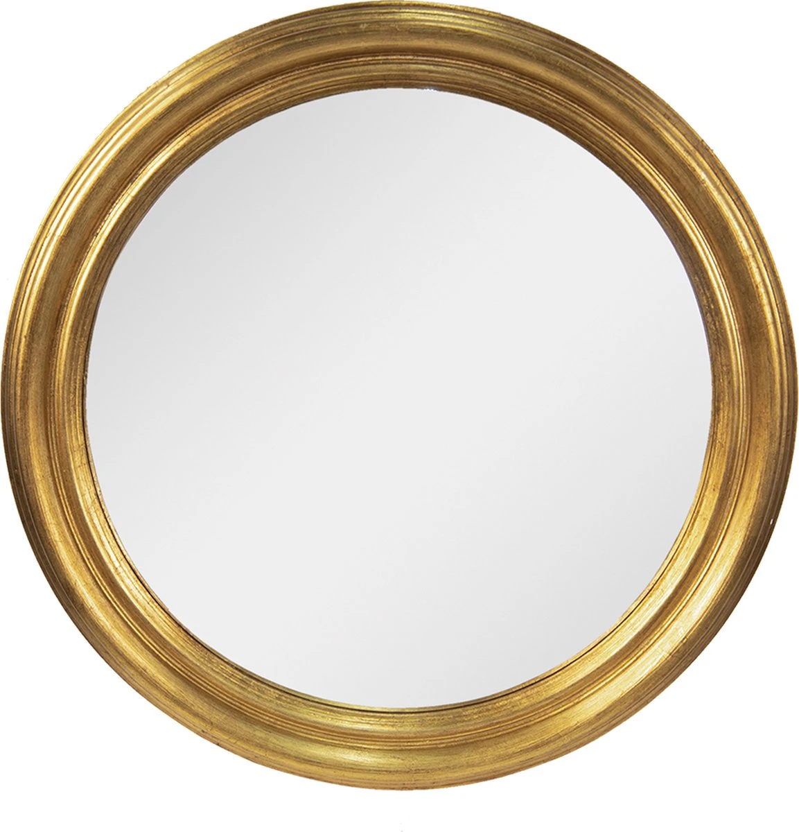 Clayre & Eef Spiegel Ø 59 Cm Goudkleurig Hout Grote Spiegel Wand Spiegel Muur Spiegel 3 Clayre & Eef Spiegel Ø 59 Cm Goudkleurig Hout Grote Spiegel Wand Spiegel Muur Spiegel