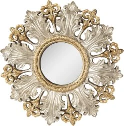 Clayre & Eef Spiegel Ø 20 Cm Goudkleurig Kunststof Bolle Spiegel Wand Spiegel Muur Spiegel 14 Clayre & Eef Spiegel Ø 20 Cm Goudkleurig Kunststof Bolle Spiegel Wand Spiegel Muur Spiegel -Clayre & Eef 1183x1200 3