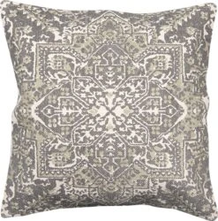 Clayre & Eef Kussenhoes 50x50 Cm Grijs Groen Katoen Vierkant Sierkussenhoes Kussen Hoes -Clayre & Eef 1186x1200 1