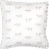 Clayre & Eef Kussenhoes 40x40 Cm Beige Katoen Vierkant Koeien Sierkussenhoes Kussen Hoes -Clayre & Eef 1189x1200