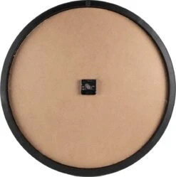 Clayre & Eef Wandklok Ø 64 Cm Bruin Zwart Hout Metaal Muurklok Hangklok Keukenklok -Clayre & Eef 1190x1200 3