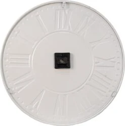 Clayre & Eef Wandklok Ø 70 Cm Zwart Metaal Rond Muurklok Hangklok -Clayre & Eef 1191x1200 2