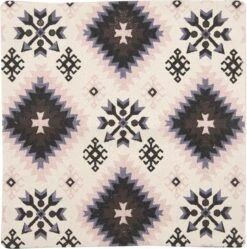 Clayre & Eef Kussenhoes 50x50 Cm Beige Bruin Katoen Vierkant Sierkussenhoes Kussen Hoes -Clayre & Eef 1191x1200