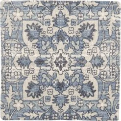 Clayre & Eef Kussenhoes 50x50 Cm Blauw Grijs Katoen Vierkant Sierkussenhoes Kussen Hoes -Clayre & Eef 1194x1200 2