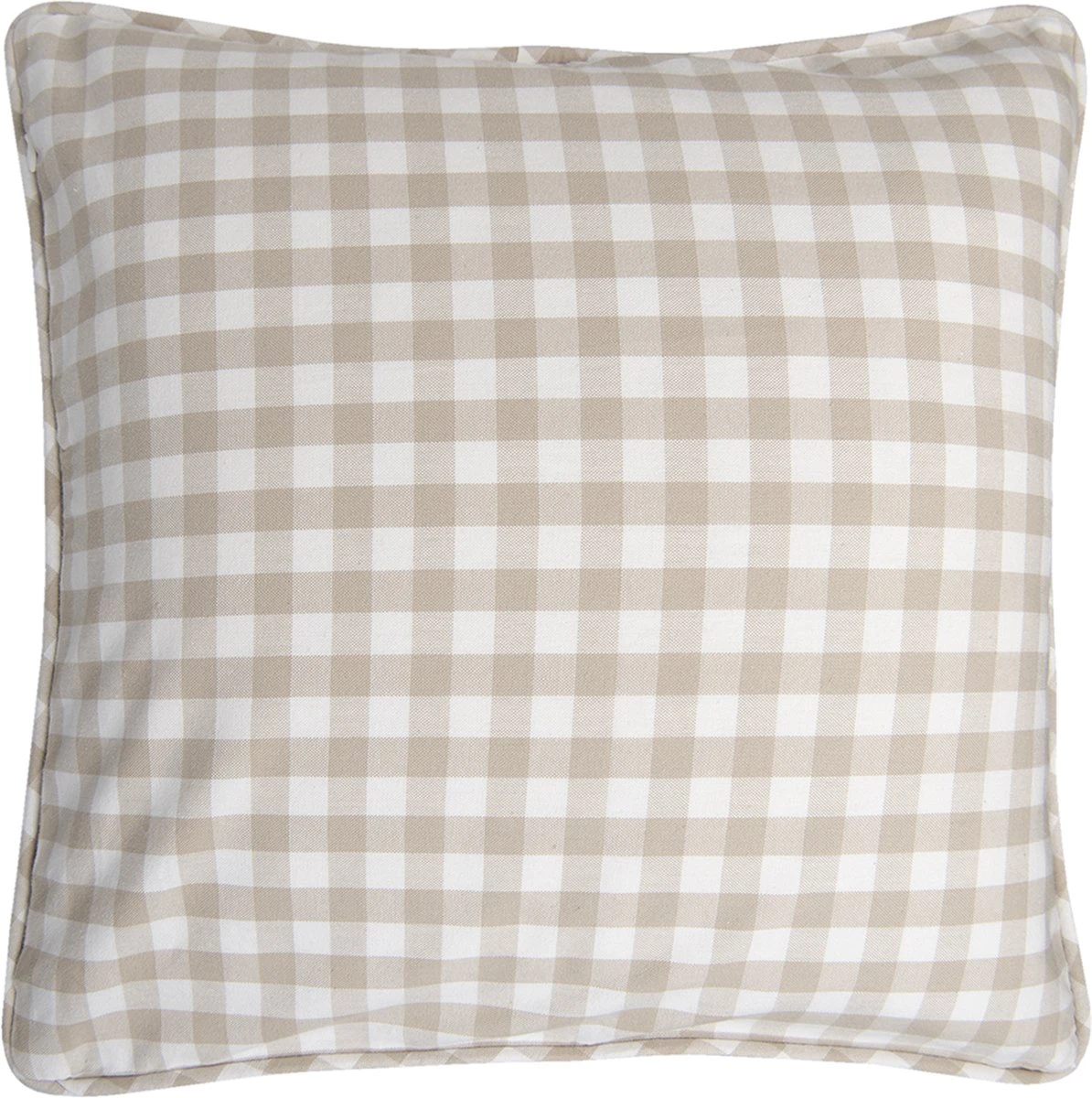 Clayre & Eef Kussenhoes 40x40 Cm Beige Katoen Vierkant Kippen Sierkussenhoes Kussen Hoes 4 Clayre & Eef Kussenhoes 40x40 Cm Beige Katoen Vierkant Kippen Sierkussenhoes Kussen Hoes - Afbeelding 2