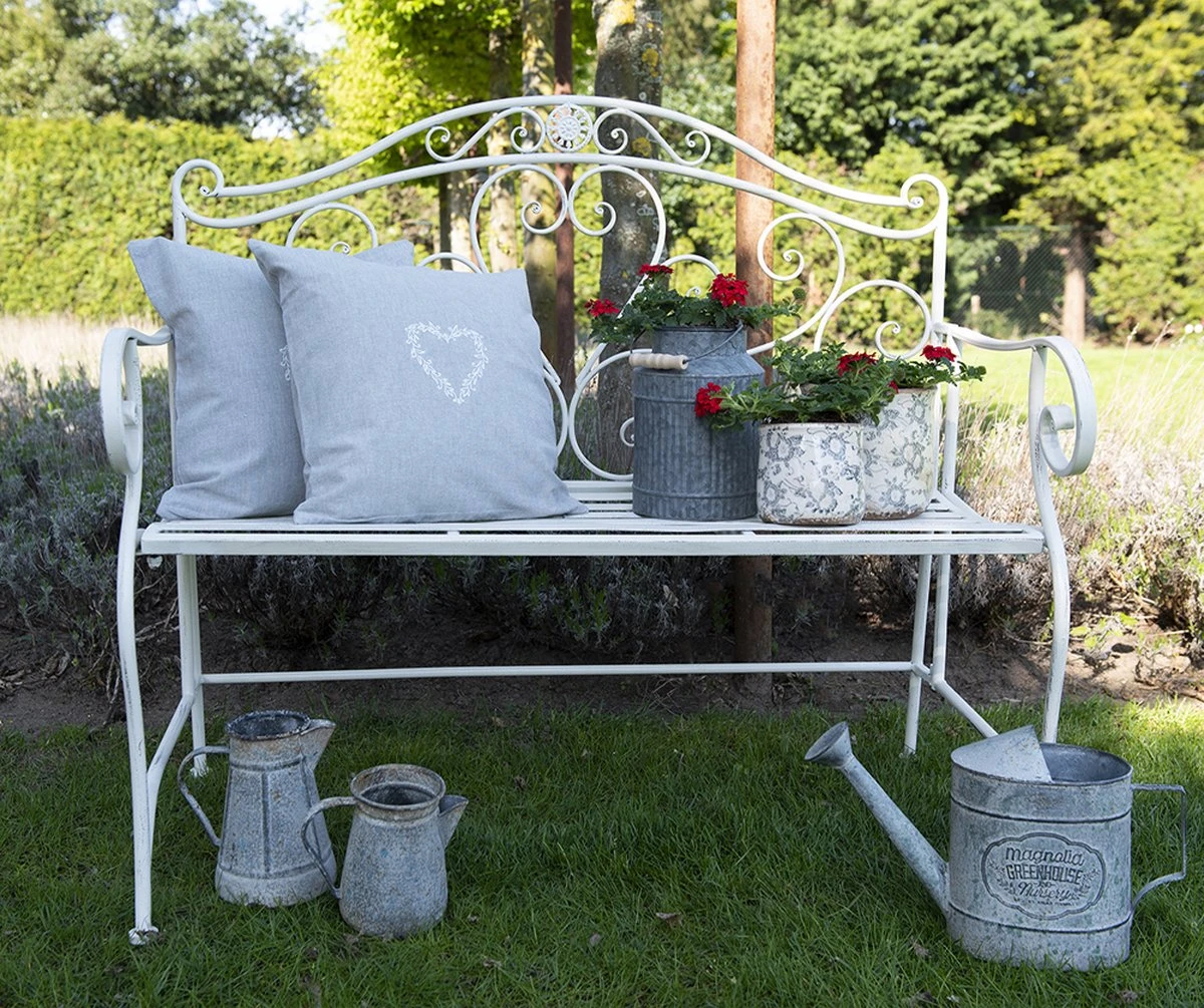 Clayre & Eef Decoratie Melkbus Ø 16x23 Cm Grijs Ijzer Rond Melkkan 5 Clayre & Eef Decoratie Melkbus Ø 16x23 Cm Grijs Ijzer Rond Melkkan - Afbeelding 3