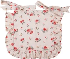 Clayre & Eef Kussenhoes Stoelkussen 40x40 Cm Beige Katoen Rozen Sierkussen Kussensloop Kussenbeschermer -Clayre & Eef 1200x1017 1