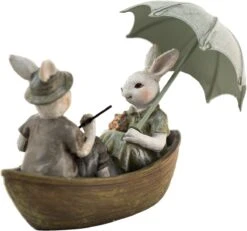 Clayre & Eef Beeld Konijn 14x10x12 Cm Groen Bruin Kunststof Woonaccessoires Paashaas Pasen 14 Clayre & Eef Beeld Konijn 14x10x12 Cm Groen Bruin Kunststof Woonaccessoires Paashaas Pasen -Clayre & Eef 1200x1120 1