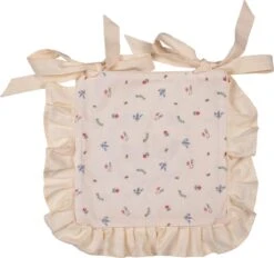 Clayre & Eef Kussenhoes Stoelkussen 40x40 Cm Beige Blauw Katoen Vierkant Kip En Haan Sierkussen Kussensloop Kussenbeschermer -Clayre & Eef 1200x1128