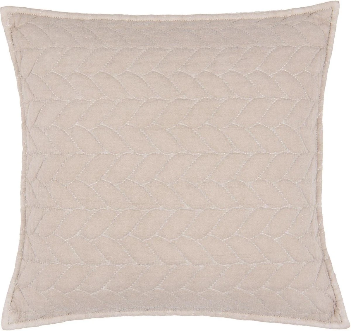 Clayre & Eef Kussenhoes 50*50 Cm Beige Katoen Polyester Vierkant Sierkussenhoes Kussen Hoes 3 Clayre & Eef Kussenhoes 50*50 Cm Beige Katoen Polyester Vierkant Sierkussenhoes Kussen Hoes