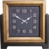 Clayre & Eef Staande Klok 34x34 Cm Zwart Goudkleurig Hout Metaal Vierkant Klok Op Voet Staande Klok Woonkamer 2 Clayre & Eef Staande Klok 34x34 Cm Zwart Goudkleurig Hout Metaal Vierkant Klok Op Voet Staande Klok Woonkamer -Clayre & Eef 1200x1144 1