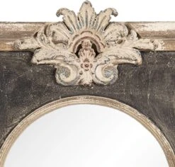 Clayre & Eef Spiegel 46x63 Cm Bruin Hout Kunststof Rechthoek Grote Spiegel Wand Spiegel Muur Spiegel -Clayre & Eef 1200x1146 5