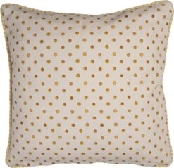 Clayre & Eef Kussenhoes 40x40 Cm Beige Geel Katoen Vierkant Citroen Sierkussenhoes Kussen Hoes -Clayre & Eef 1200x1160