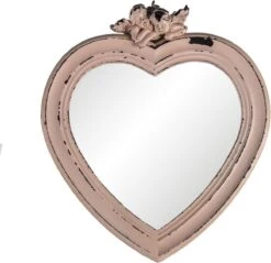 Clayre & Eef Spiegel 30x34 Cm Roze MDF Glas Hartvormig Engelen Grote Spiegel Wand Spiegel Muur Spiegel 13 Clayre & Eef Spiegel 30x34 Cm Roze MDF Glas Hartvormig Engelen Grote Spiegel Wand Spiegel Muur Spiegel -Clayre & Eef 1200x1161 3