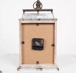 Clayre & Eef Tafelklok 20*34 Cm Grijs Metaal Rechthoek Tafelklokken Binnen Staand Klokje Tafelklokje 10 Clayre & Eef Tafelklok 20*34 Cm Grijs Metaal Rechthoek Tafelklokken Binnen Staand Klokje Tafelklokje -Clayre & Eef 1200x1163 9