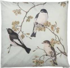 Clayre & Eef Sierkussen 45x45 Cm Groen Synthetisch Vierkant Kussenhoes Met Kussenvulling -Clayre & Eef 1200x1165 3