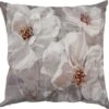 Clayre & Eef Kussenhoes 45x45 Cm Wit Grijs Polyester Vierkant Bloemen Sierkussenhoes Kussen -Clayre & Eef 1200x1166 1
