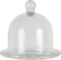 Clayre & Eef Stolp Ø 12x12 Cm Glas Glazen Stolp