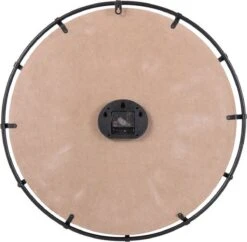 Clayre & Eef Wandklok Ø 60x5 Cm Bruin Hout Rond Muurklok Hangklok Keukenklok -Clayre & Eef 1200x1178 5