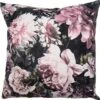 Clayre & Eef Kussenhoes 45x45 Cm Zwart Roze Polyester Bloemen Sierkussenhoes Kussen Hoes 2 Clayre & Eef Kussenhoes 45x45 Cm Zwart Roze Polyester Bloemen Sierkussenhoes Kussen Hoes -Clayre & Eef 1200x1180 4