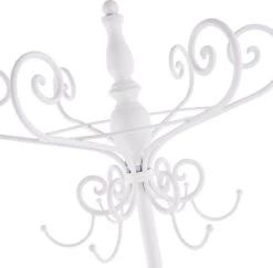 Clayre & Eef Kapstok Staand 180 Cm Wit Ijzer Kapstok 6 Clayre & Eef Kapstok Staand 180 Cm Wit Ijzer Kapstok -Clayre & Eef 1200x1180 9