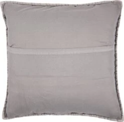 Clayre & Eef Kussenhoes 50*50 Cm Grijs Katoen, Polyester Vierkant Sierkussenhoes Kussen Hoes 6 Clayre & Eef Kussenhoes 50*50 Cm Grijs Katoen, Polyester Vierkant Sierkussenhoes Kussen Hoes -Clayre & Eef 1200x1181 3