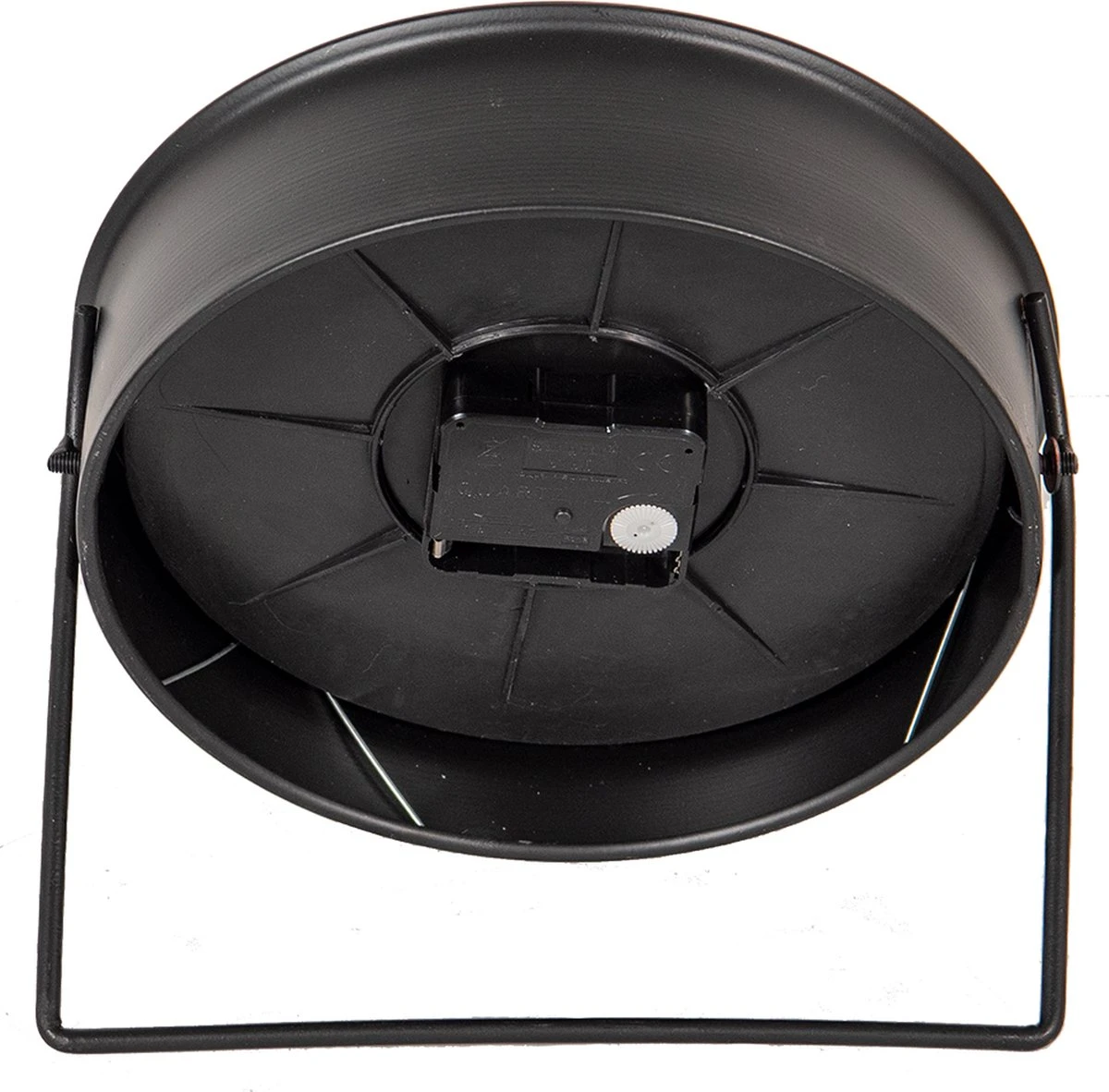 Clayre & Eef Tafelklok 20x6x20 Cm Zwart Bruin Ijzer Tafelklokken Binnen Staand Klokje Tafelklokje 6 Clayre & Eef Tafelklok 20x6x20 Cm Zwart Bruin Ijzer Tafelklokken Binnen Staand Klokje Tafelklokje - Afbeelding 4