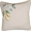Clayre & Eef Kussenhoes 40x40 Cm Beige Geel Katoen Vierkant Citroen Sierkussenhoes Kussen Hoes -Clayre & Eef 1200x1184 12