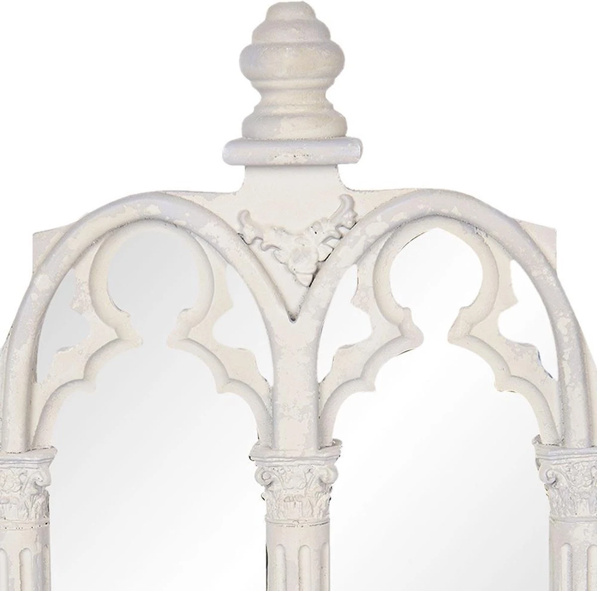 Clayre & Eef Wandspiegel Kandelaar 38*16*53 Cm Grijs Hout Muur Spiegel Wand Spiegel 5 Clayre & Eef Wandspiegel Kandelaar 38*16*53 Cm Grijs Hout Muur Spiegel Wand Spiegel - Afbeelding 3