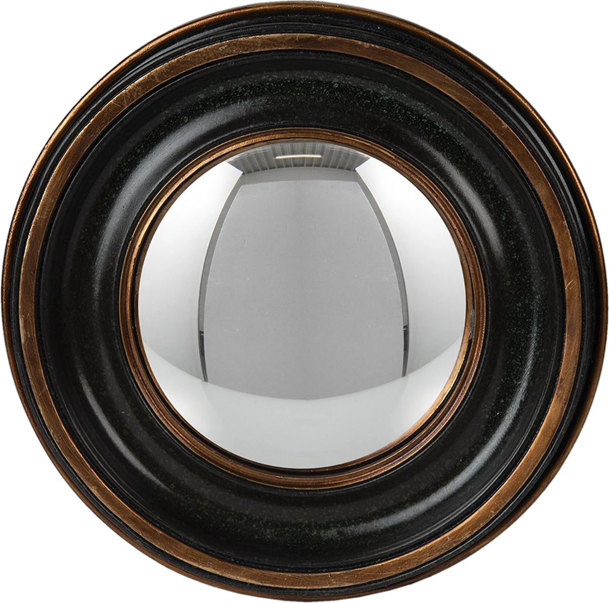 Clayre & Eef Spiegel Ø 29 Cm Bruin Kunststof Rond Bolle Spiegel Wand Spiegel Muur Spiegel 9 Clayre & Eef Spiegel Ø 29 Cm Bruin Kunststof Rond Bolle Spiegel Wand Spiegel Muur Spiegel - Afbeelding 7