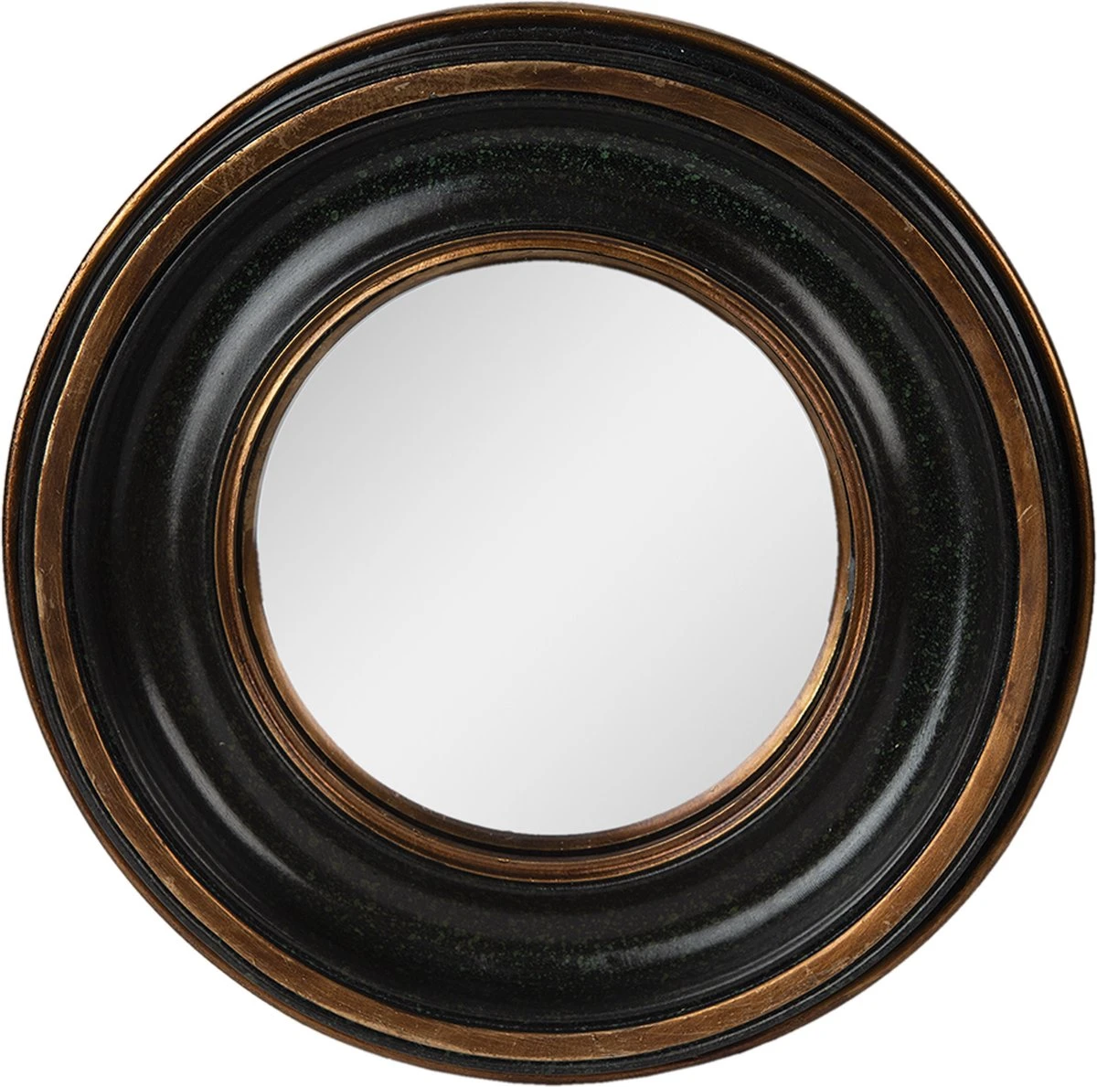 Clayre & Eef Spiegel Ø 29 Cm Bruin Kunststof Rond Bolle Spiegel Wand Spiegel Muur Spiegel 3 Clayre & Eef Spiegel Ø 29 Cm Bruin Kunststof Rond Bolle Spiegel Wand Spiegel Muur Spiegel