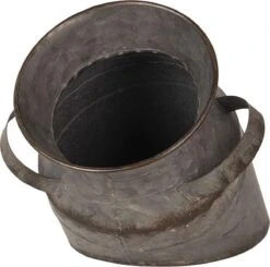 Clayre & Eef Decoratie Melkbus Ø 17x30 Cm Grijs Ijzer Rond Melkkan 7 Clayre & Eef Decoratie Melkbus Ø 17x30 Cm Grijs Ijzer Rond Melkkan -Clayre & Eef 1200x1190