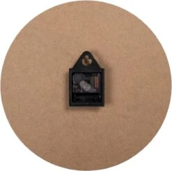 Clayre & Eef Wandklok Ø 34 Cm Blauw Wit MDF Rond Wereldkaart Muurklok Hangklok Keukenklok -Clayre & Eef 1200x1195 17