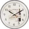 Clayre & Eef Wandklok Ø 60 Cm Wit Ijzer Rond Wijnfles Muurklok Hangklok Keukenklok 1 Clayre & Eef Wandklok Ø 60 Cm Wit Ijzer Rond Wijnfles Muurklok Hangklok Keukenklok -Clayre & Eef 1200x1196 24
