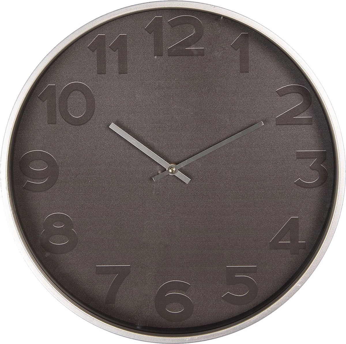 Clayre & Eef Wandklok Ø 40 Cm Bruin Hout Metaal Rond Muurklok Hangklok Keukenklok 3 Clayre & Eef Wandklok Ø 40 Cm Bruin Hout Metaal Rond Muurklok Hangklok Keukenklok