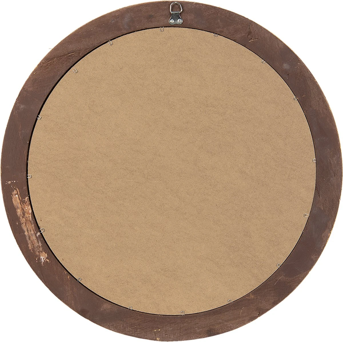 Clayre & Eef Spiegel Ø 59 Cm Goudkleurig Hout Grote Spiegel Wand Spiegel Muur Spiegel 4 Clayre & Eef Spiegel Ø 59 Cm Goudkleurig Hout Grote Spiegel Wand Spiegel Muur Spiegel - Afbeelding 2