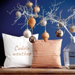 Clayre & Eef Kussenhoes 50*50 Cm Koperkleurig Katoen Sierkussenhoes Kussen Hoes -Clayre & Eef 1200x1200 100