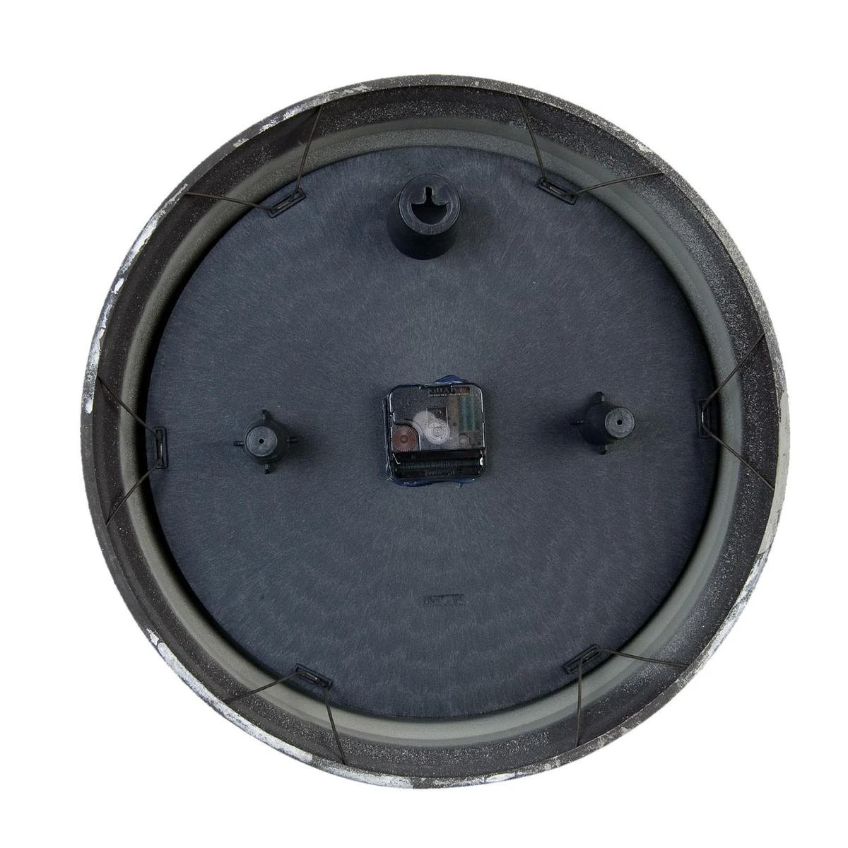 Clayre & Eef Wandklok 6KL0404 Ø 36*9 Cm / 1xAA - Grijs Ijzer Muurklok Hangklok Keukenklok 7 Clayre & Eef Wandklok 6KL0404 Ø 36*9 Cm / 1xAA - Grijs Ijzer Muurklok Hangklok Keukenklok - Afbeelding 5