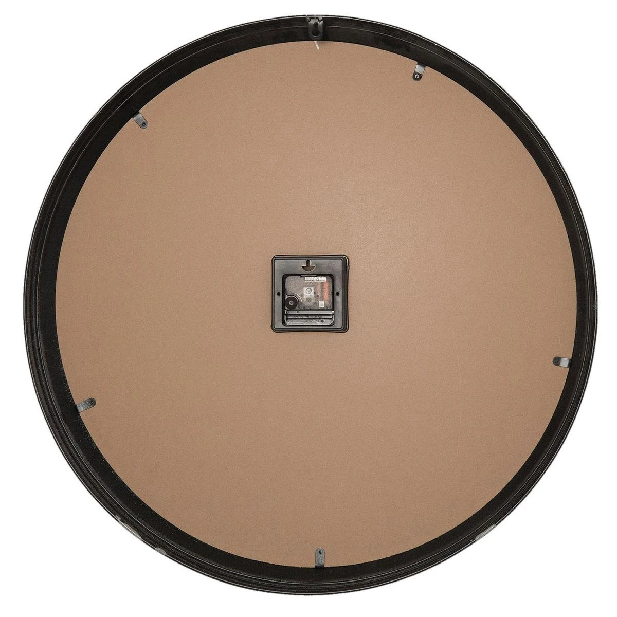 Clayre & Eef Wandklok Ø 64 Cm Grijs Ijzer Rond Muurklok Hangklok Keukenklok 6 Clayre & Eef Wandklok Ø 64 Cm Grijs Ijzer Rond Muurklok Hangklok Keukenklok - Afbeelding 4