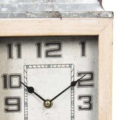 Clayre & Eef Tafelklok 20*34 Cm Grijs Metaal Rechthoek Tafelklokken Binnen Staand Klokje Tafelklokje 11 Clayre & Eef Tafelklok 20*34 Cm Grijs Metaal Rechthoek Tafelklokken Binnen Staand Klokje Tafelklokje -Clayre & Eef 1200x1200 306