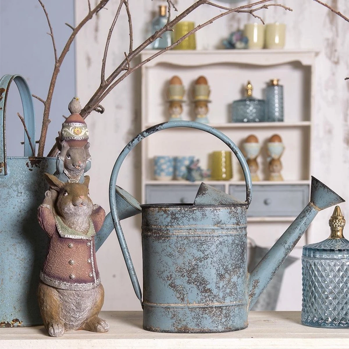 Clayre & Eef Beeld Konijn 12x11x34 Cm Bruin Kunststof Woonaccessoires Beeld Decoratie Paashaas 7 Clayre & Eef Beeld Konijn 12x11x34 Cm Bruin Kunststof Woonaccessoires Beeld Decoratie Paashaas - Afbeelding 5